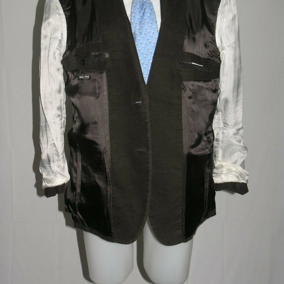 Miu Miu by Prada Two Button Blazer 42R - Picture 7 of 10